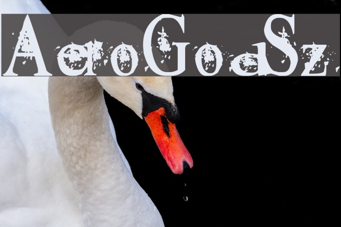 AeroGodSz Font examples