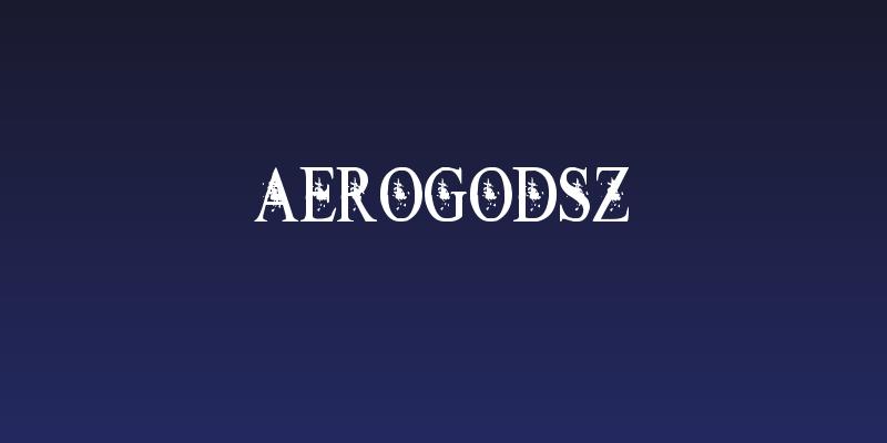 AeroGodSz Social Header