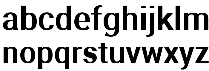 Aerodynamic Font LOWERCASE