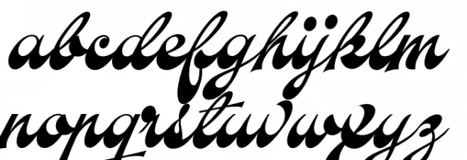 Aerofoil PERSONAL USE ONLY फ़ॉन्ट लोअरकेस