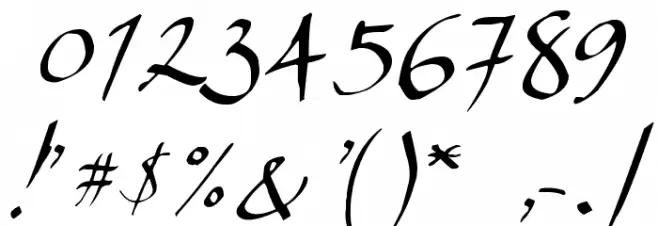Aerofoil Шрифта ДРУГИЕ символов