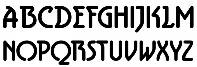 Aerolite Bold Schriftart Groß