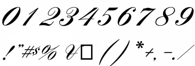 AeroliteCPtwo Font OTHER CHARS