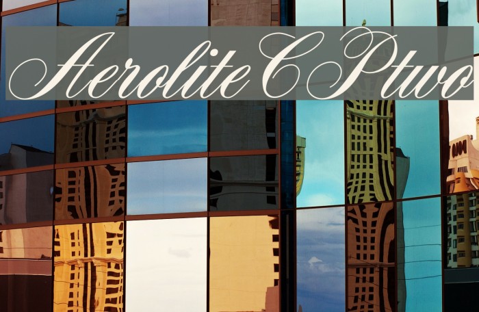 AeroliteCPtwo Font examples