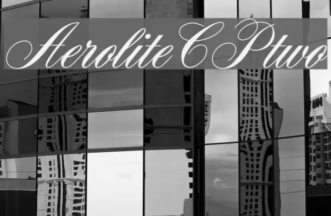 AeroliteCPtwo Font examples