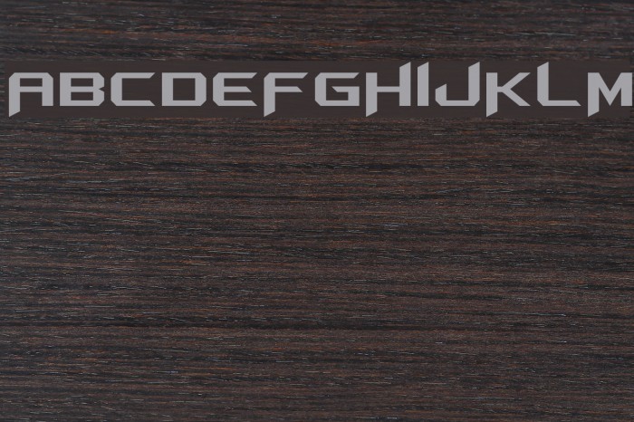 Aeromatics NC Font examples