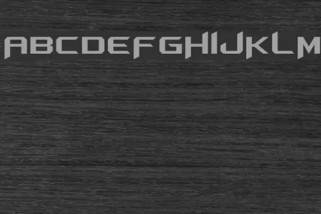 Aeromatics NC Font examples