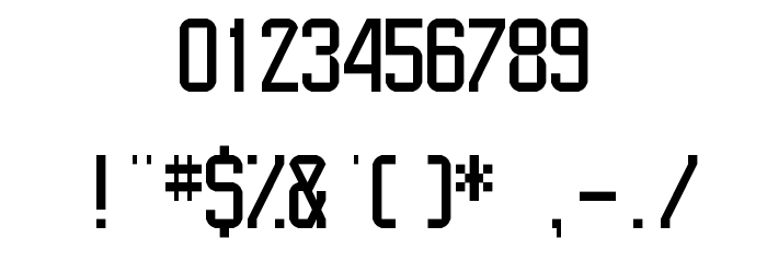 Aeroport Regular Font OTHER CHARS