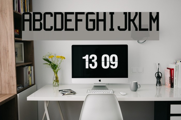 Aeroport Regular Font examples
