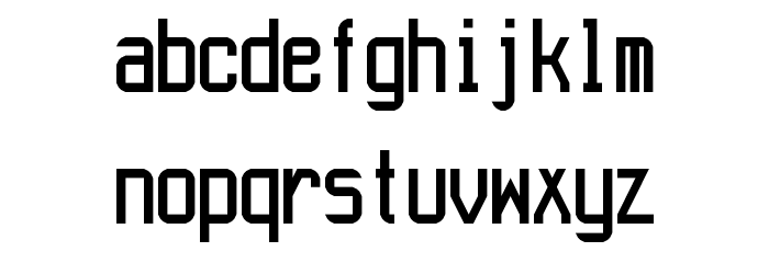 Aeroport Regular Font LOWERCASE