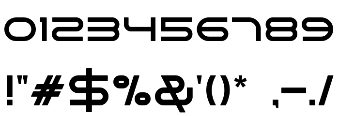 Aeros Font OTHER CHARS