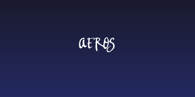 Aeros Social Header