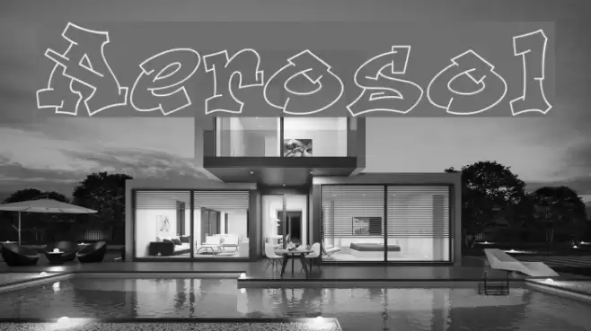 Aerosol Font examples