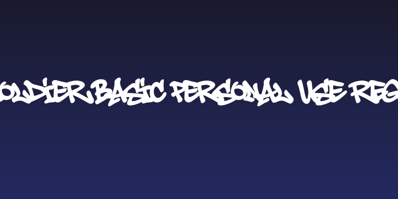 Aerosoldier Basic PERSONAL USE Regular Social Header