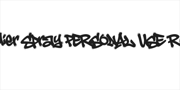 Aerosoldier Spray PERSONAL USE Regular Logo