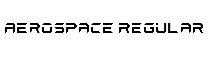 Aerospace Regular  Fuentes Gratis Descargar
