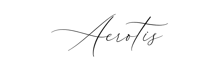 Aerotis  免费字体下载