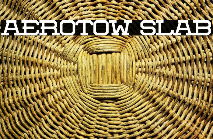 Aerotow Slab Example 1