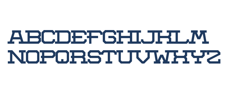 Aerotow Slab Lowercase