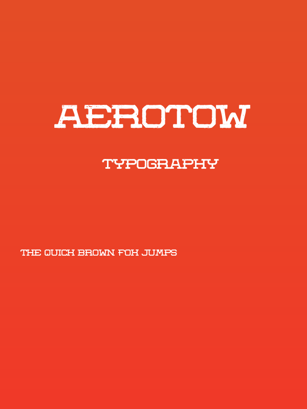 Aerotow Poster