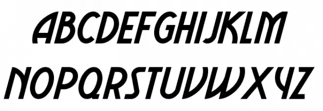 AeroviasBrasilNF Caratteri MINUSCOLO