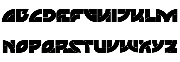 Aeroworld Personal Used Font UPPERCASE