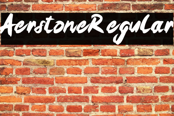 AerstoneRegular Example 1