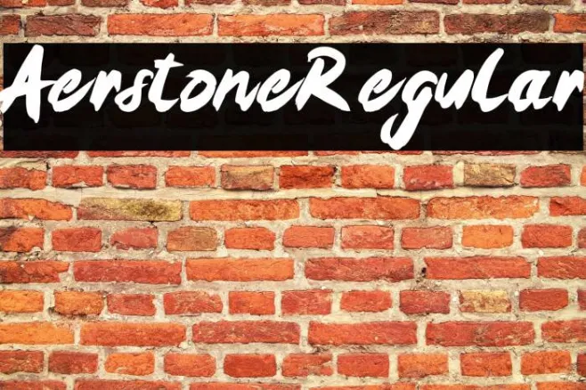 AerstoneRegular Example 1