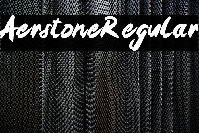 AerstoneRegular Example 2