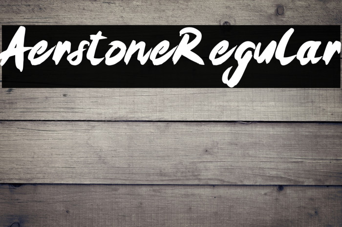 AerstoneRegular Example 3