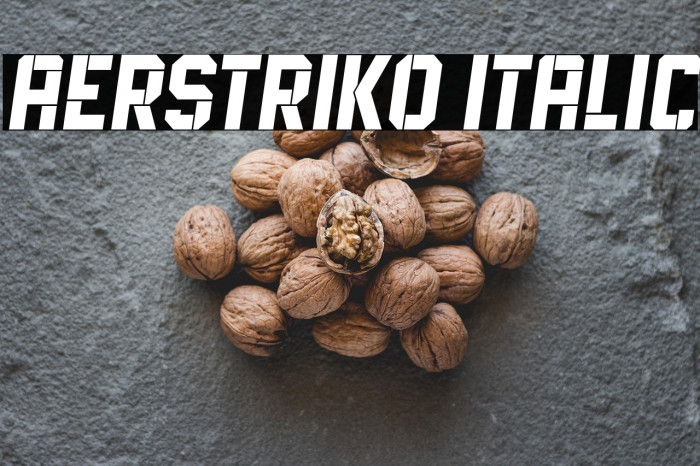 Aerstriko Italic Example 1