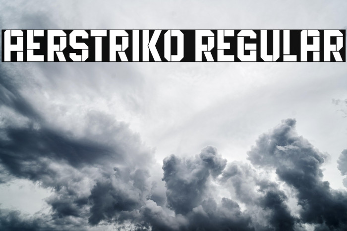 Aerstriko Regular Example 2