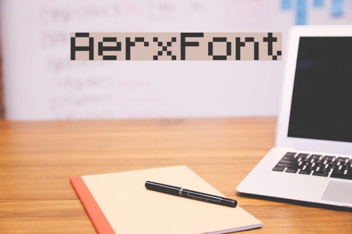 AerxFont Example 1