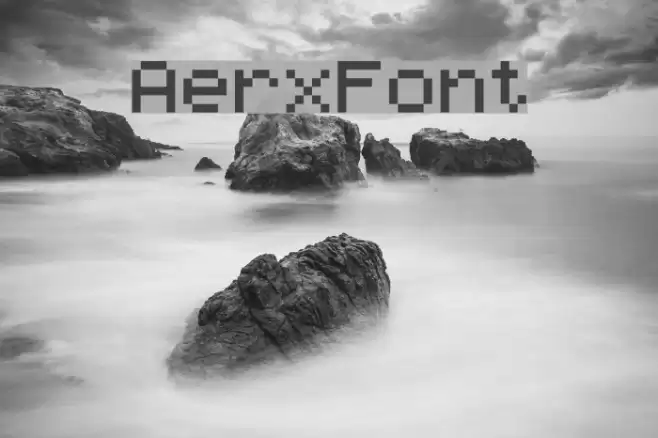 AerxFont Font examples