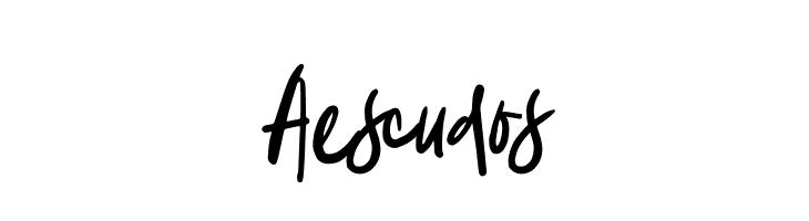 Aescudos  Fuentes Gratis Descargar