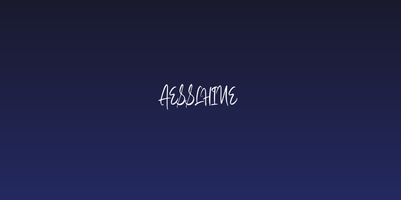 Aesslhine Social Header