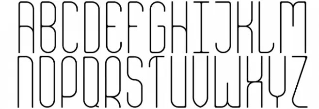 Aesthete Light Fuentes MAYÚSCULAS