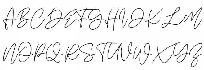 Aesthete Schriftart Groß