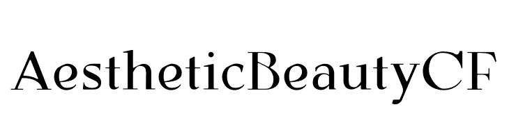 Aesthetic Beauty CF  Free Fonts Download