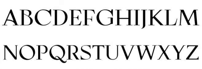Aesthetic Beauty CF Caratteri MAIUSCOLE