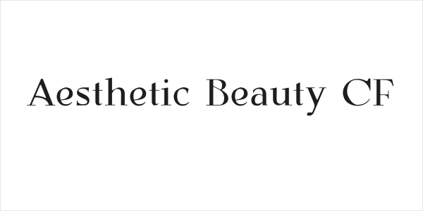 Aesthetic Beauty CF Logo
