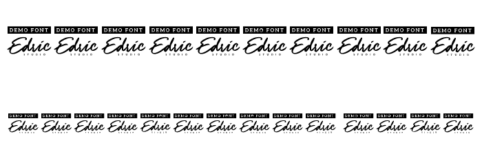 Aesthetic C Demo Font OTHER CHARS