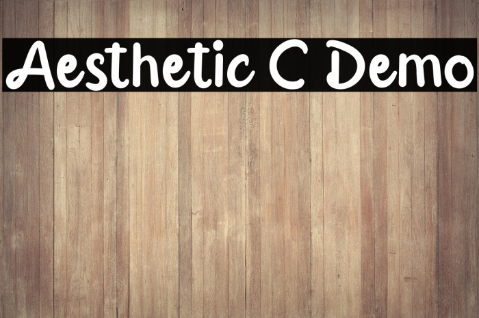 Aesthetic C Demo Example 3