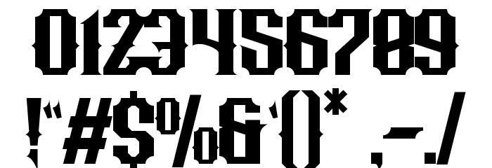 Aesthetic DEMO Font OTHER CHARS