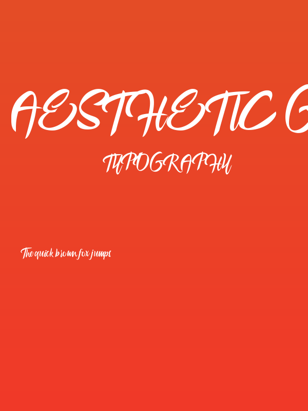 Aesthetic Gelatinate Poster