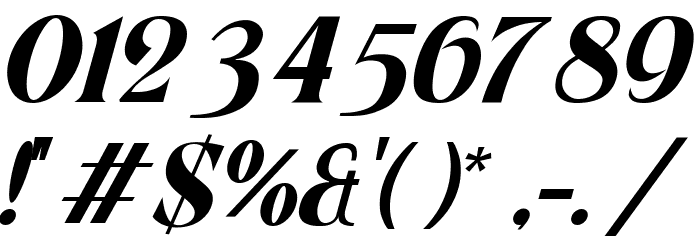 Aesthetic Moment Italic Font OTHER CHARS