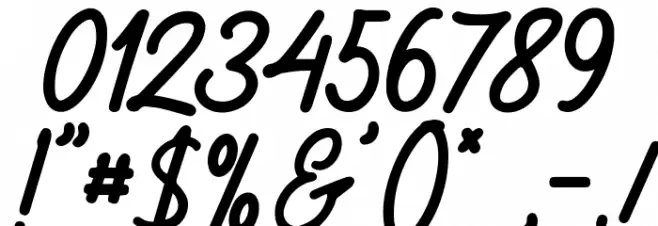 Aesthetic Monoline Fuentes OTROS CHARS