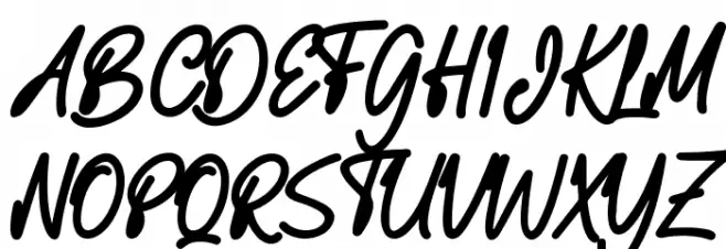 Aesthetic Monoline Fuentes MAYÚSCULAS