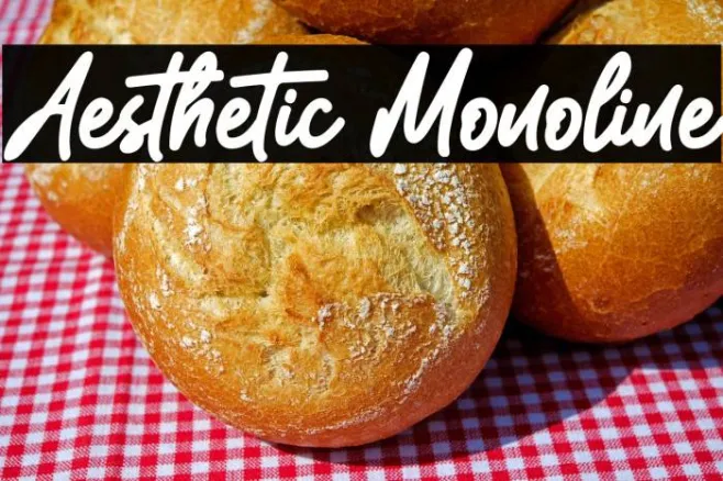 Aesthetic Monoline Example 1