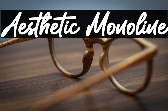 Aesthetic Monoline Fuentes examples